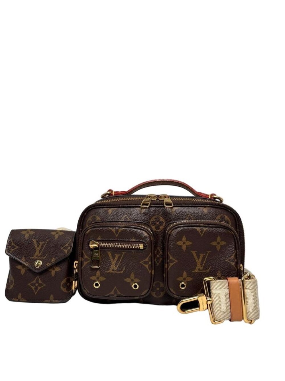 Louis Vuitton Monogram Utility Crossbody Shoulder Bag
